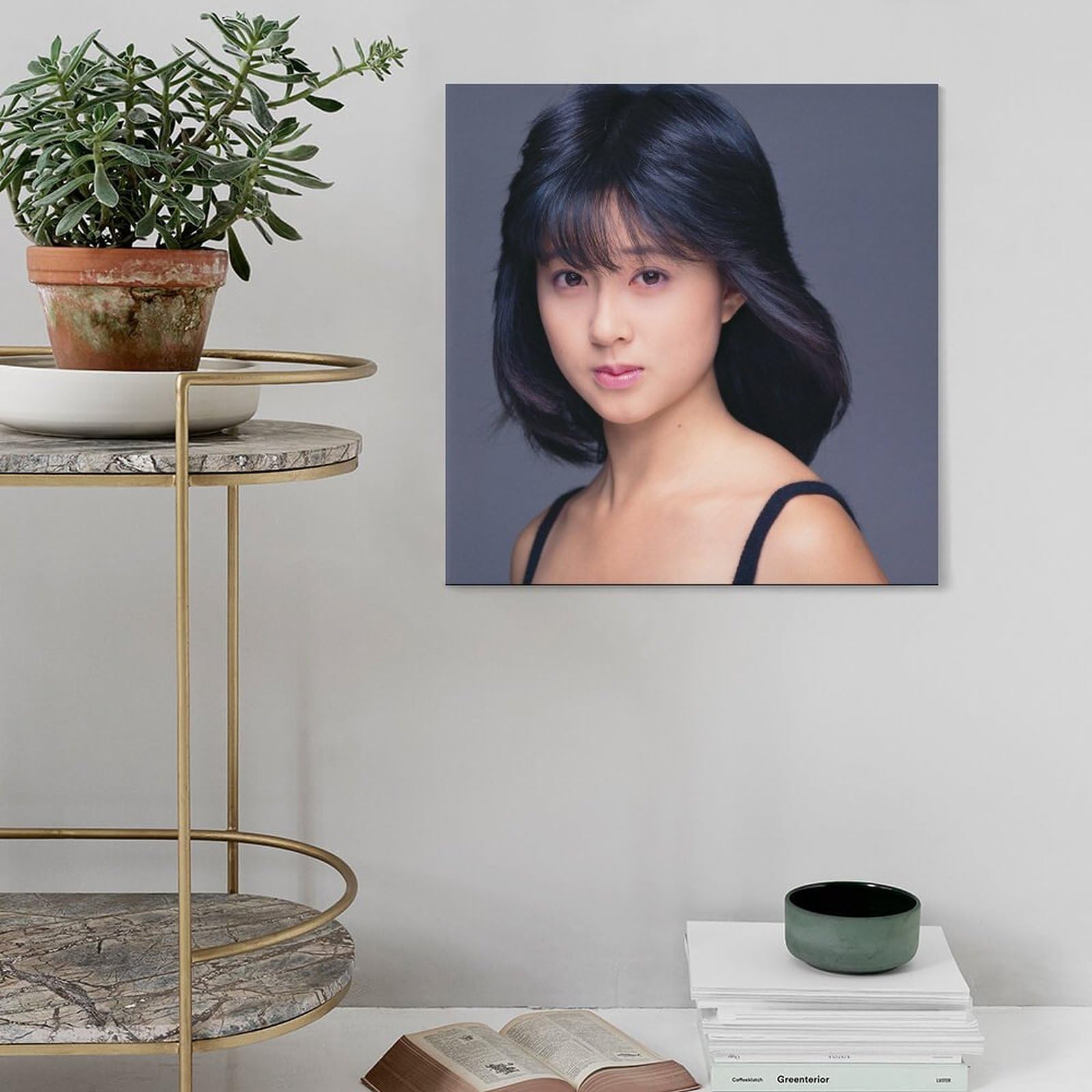 Amazon.co.jp: 松本典子歌手女優写真3ポスター 印刷 キャンバス
